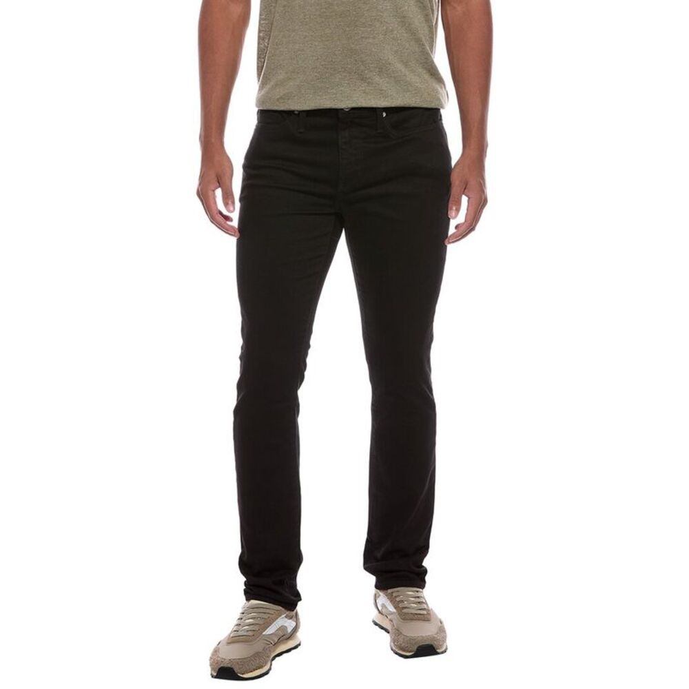 Frame Denim Mens  L'homme Noir Skinny Leg